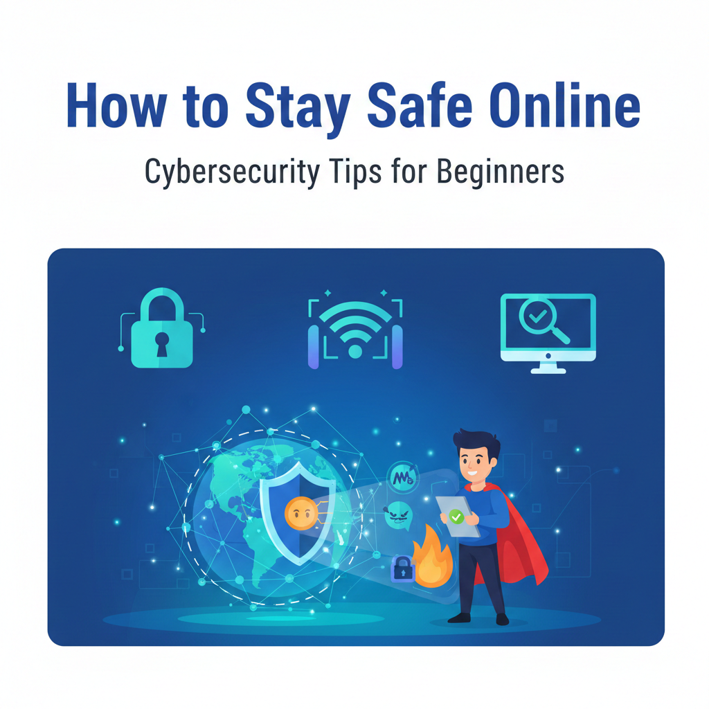 How to Stay Safe Online: Cybersecurity Tips for Beginners Cybersecurity identity theft protection